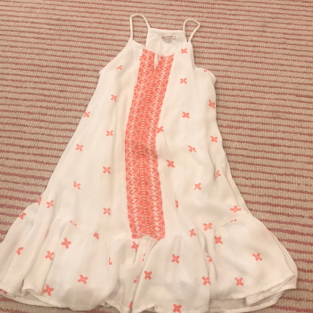 white dress